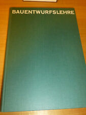 Ernst Neufert Bau-Entwurfslehre Ullstein 1964 sehr gutes Exemplar Grundlagen Bau