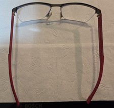 HUGO BOSS Brillenfassung Schwarz Rahmen Brillengestell Eyeglasses 0884 Aluminum