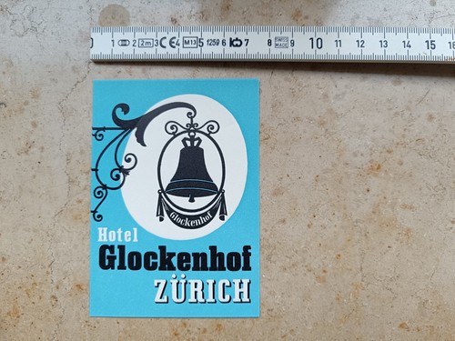 Original kofferaufkleber 50er - kofferaufkleber,