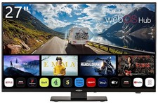 REFLEXION LDDX27IBT_B 27 Zoll Smart TV (webOS), 12/24/230 Volt, Wohnmobil, LKW