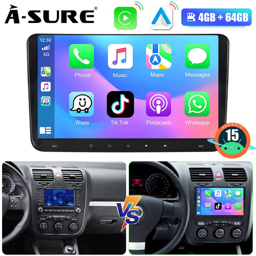 64gb android autoradio - 4g+64gb, 15