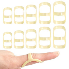 10 STÜCKE Ovale Fingerschiene