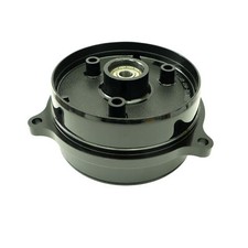 Radnabe schwarz, mit Lager, Bremse für Simson SR50 SR80 Roller SD50 Albatros