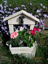 Pflanzgefäß Holz natur