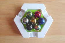 Farbige bunte Stahl-Kugeln