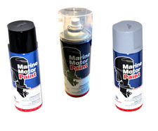 Phantom Black inkl. Primer Aussenborder- Z-Antrieb Lack Mercury Mercruiser 400ml