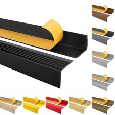 Treppenkantenprofil selbstklebend PVC 50x42mm Kantenschutz 70–200cm | Quest