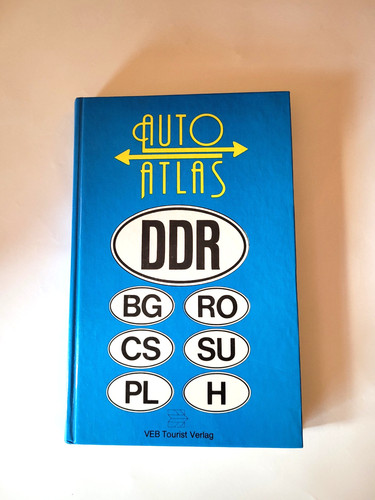 Ddr autoatlas 1988 neu - 1988,