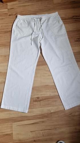 Damen sommerhose weiß - weiß, 46