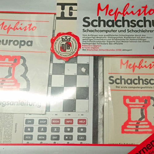 Mephisto europa schachcomputer - mephisto,