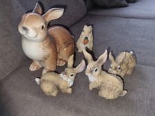 Hasen Set 5x Ostern 1 großer