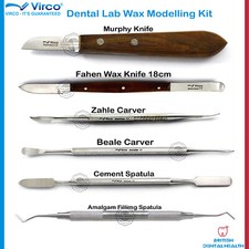 Dentallabor Techniker Ausrüstung Wachsen Modellieren Schnitzen Mischspatel 