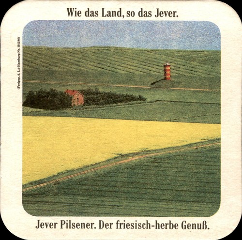 Bierdeckel jever nr - jever,