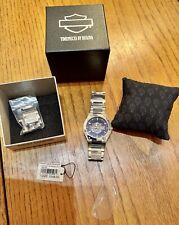 Pacific HARLEY-DAVIDSON:Riesige Armband Uhr aus dem Honolulu Shop HAWAII,Edelsta