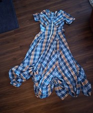 vintage Betty Barclay Maxi-Präriekleid country Western Square dance  Größe 38 