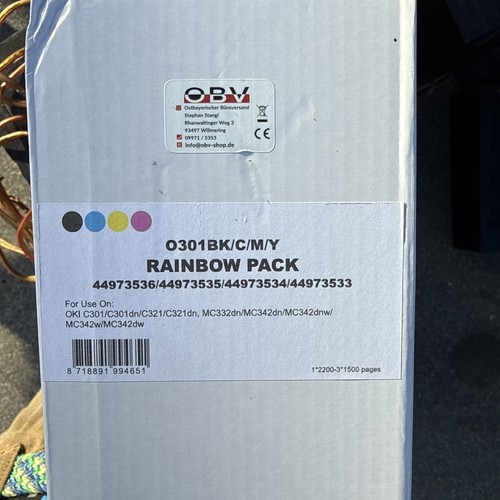 Obv 301set toner - o-301set, oki
