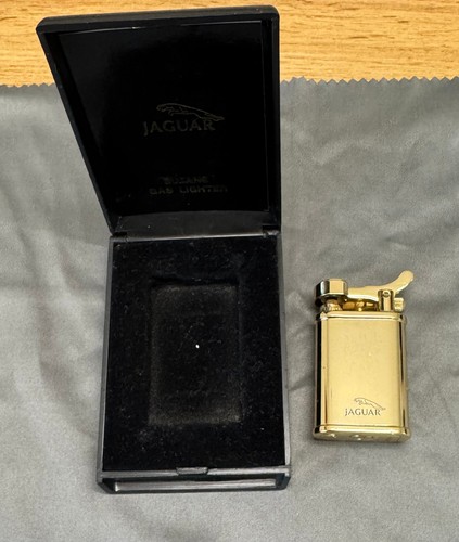 Jaguar feuerzeug goldfarben - jaguar,