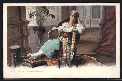 Ansichtskarte arabische - ansichtskarte,