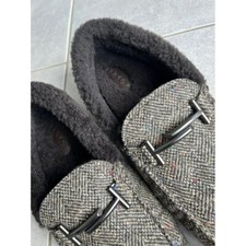 Tod‘s Gommino Flats Fur / Driver Moccasins UK 8 - 9 EU IT 42 US 9 Made In Italy