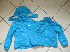 3 in 1 Jacke Doppeljacke Funktionsjacke Regenjacke Fleecejacke Gr. 128 crane