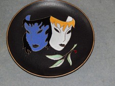 RUSCHA Keramik Wandteller "