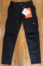 Engelbert Strauss Arbeitshose Cargohose Bundhose e.s.motion ten schwarz G.40 Neu