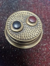 Tür Klingelknopf Doppelt Antik Messing