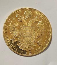 4 Dukaten Österreich Gold - Franz Josef - Kriegsprägung ***Sammlung Rarität
