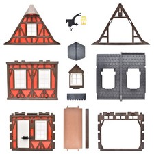 playmobil Fachwerkhaus | rot