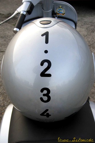 Vespa aufkleber helm - aufkleber,