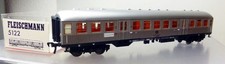 Fleischmann 5122 ; Silberling-Nahverkehrswagen 2. Kl. DB, in OVP /Y395