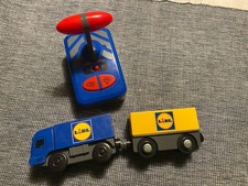 Elektrisches Auto für Holzeisenbahn Brio Eisenbahn Set