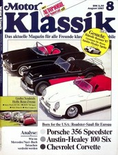2) Motor Klassik 08/1987 -