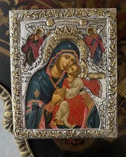 Ikone Oklat 925 Silber/