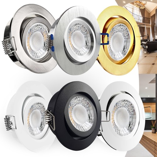Led einbaustrahler 230v flach - 230v,