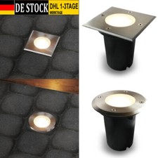 Bodeneinbauleuchte GU10 LED Bodeneinbaustrahler Bodenleuchte 230V außen Beton DE
