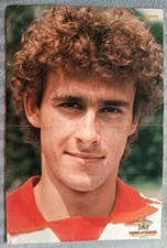 Pierre Littbarski - BRAVO Poster - 1. FC Köln - 1981 Silberner Otto-Gewinner