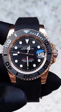 Seikmod Yacht-Master Style Rose Gold NH35 Auto Ceramic Bezel Sapphire