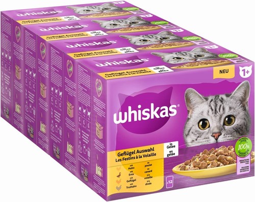 Whiskas nassfutter gelee - whiskas, in