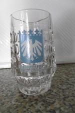 kleiner  Bierkrug Brauhaus Schweinfurt Glas 0,2 L -  Sammler