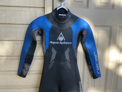 Blue aqua sphere racer - racer, wetsuit
