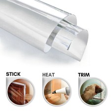 Sekundärverglasung Doppelfolie Fenster transparent Zugausschluss Schrumpf 