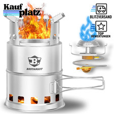 Hobo Kocher Edelstahl faltbar