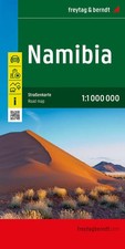 Namibia, Straßenkarte