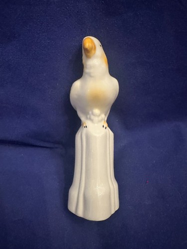 Vintage porzellanfigur papagei - vintage,