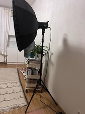 Phot-R 80cm Faltbare Schirm-Octabo  Softbox Bowens S-Type Mount, Walimex pro Lam