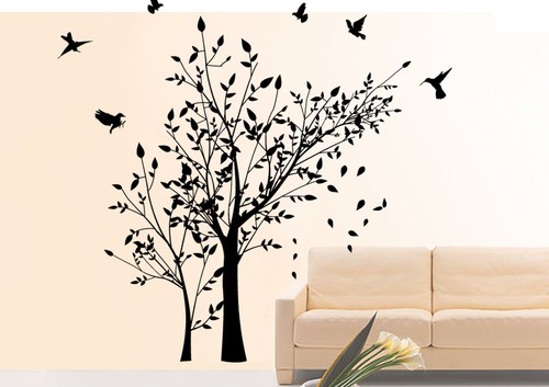 Wandtattoo wandaufkleber baum - wandtattoo,
