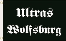 Fahne Flagge Ultras Wolfsburg