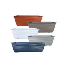 Blumenkästen Balkonkasten Pflanzkasten Untersetzer Halterung 3 Größen / 5 Farben