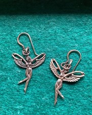 Bronze Ohrringe Elfen